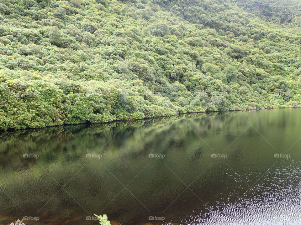 Blackwater lake ripples . The Vee Ireland 