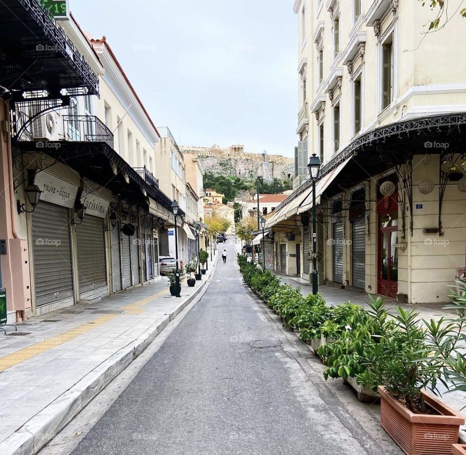 Athens downtown 