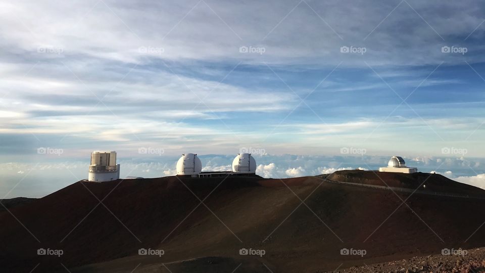 Mauna Kea observatories 