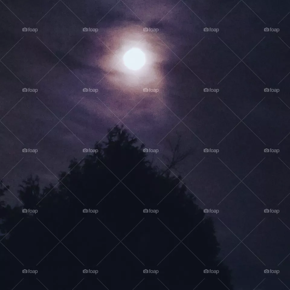 Purple haze moon
