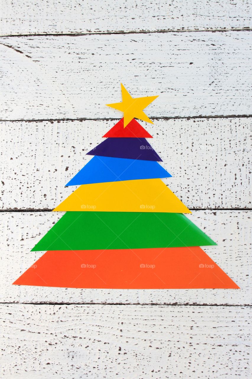 Colorful Christmas Tree