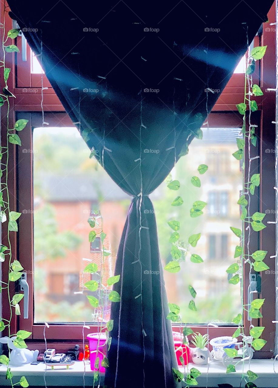 View from the bedroom window