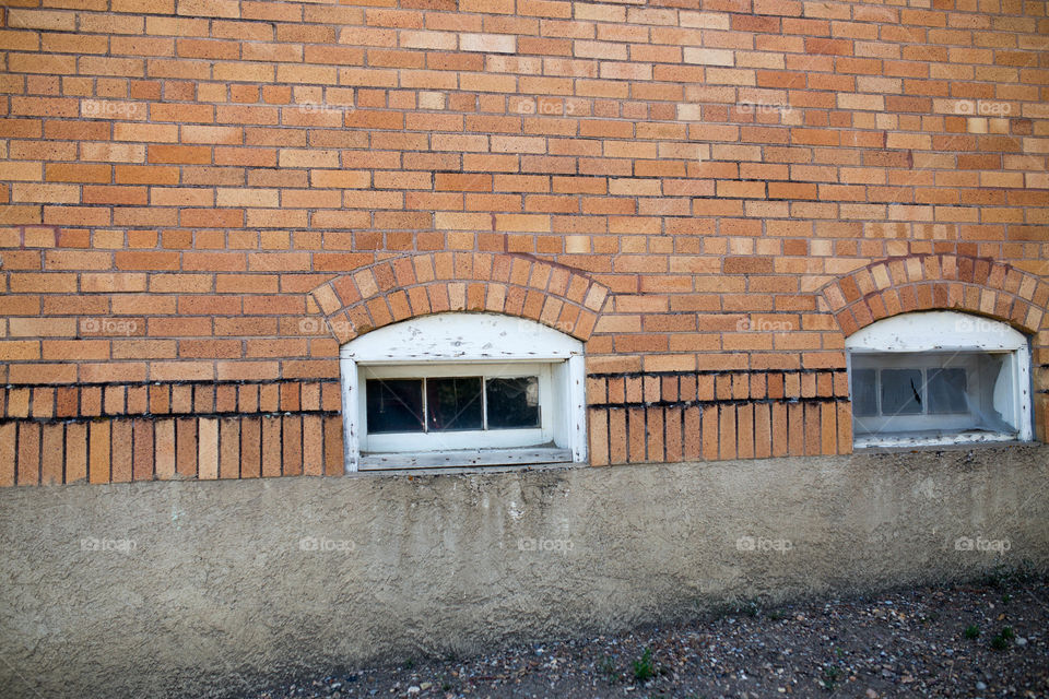 brick window