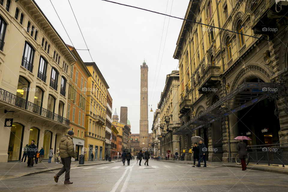 Street of Bologna 