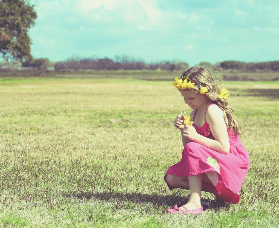 Grass, Girl, Nature, Child, Summer