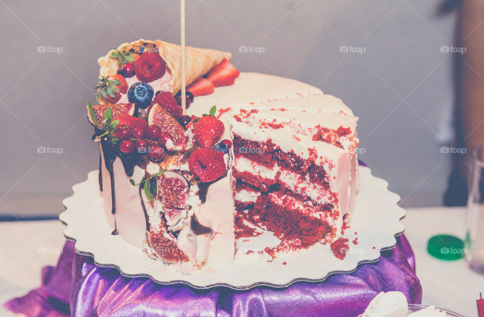 Wonderful Red Velvet cake