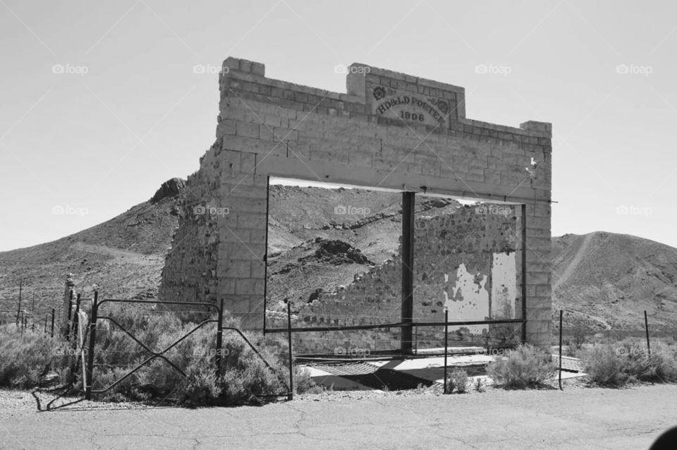 Rhyolite Ghost Town, NV