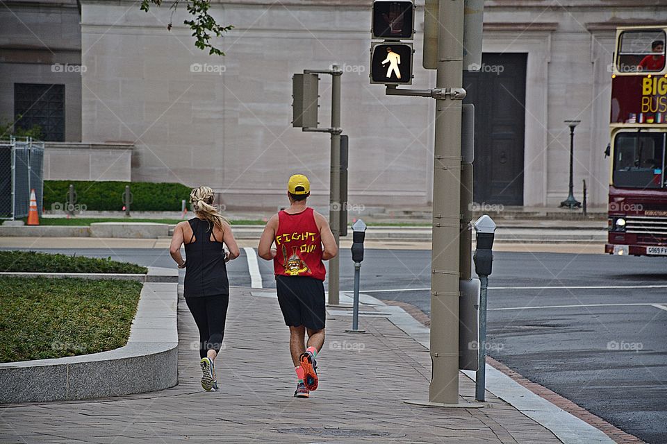 Staying in good shape! We can shape our bodies by running but that’s not all we need. Running is a great cardio exercise but we need to practice better eating and sleeping habits