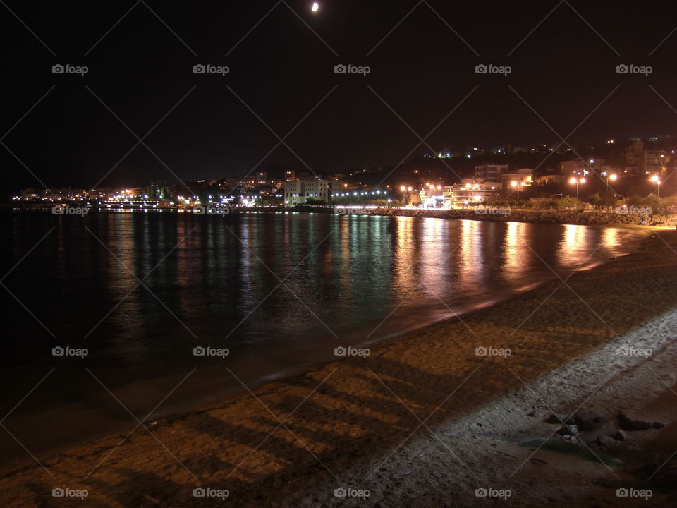 Kavala by night