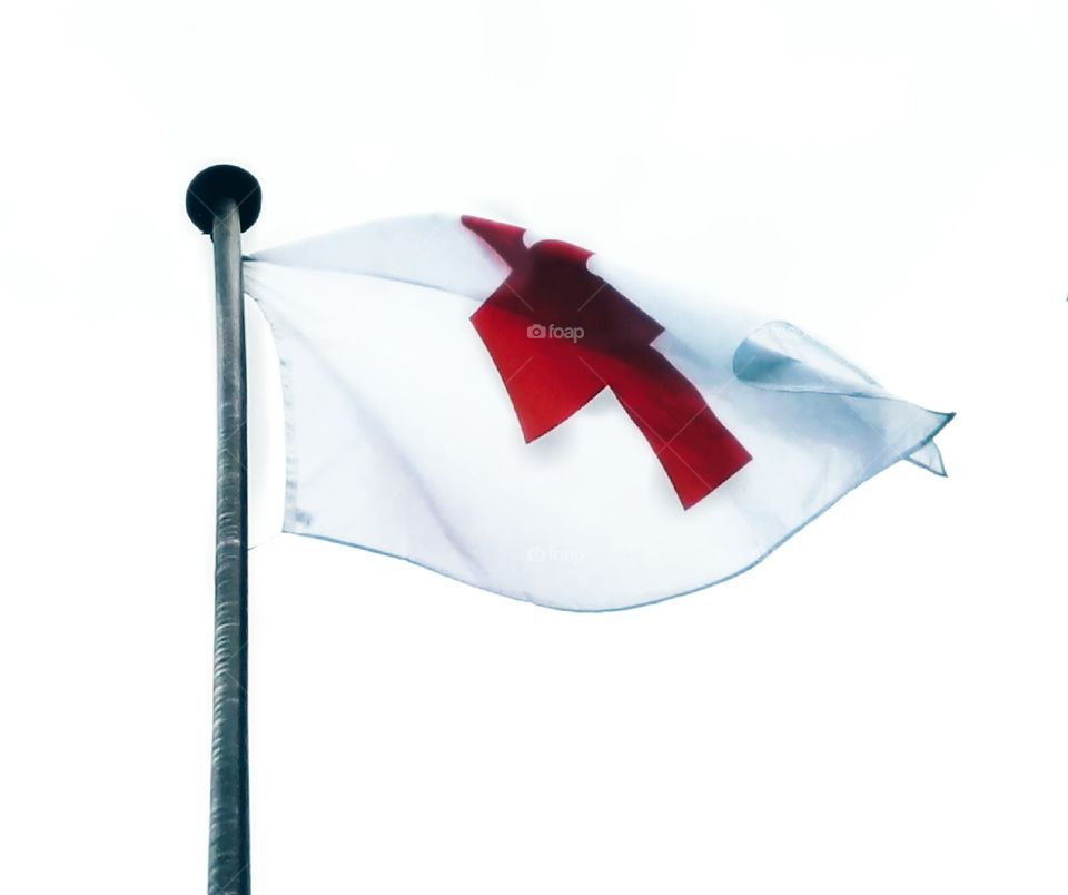 red cross flag