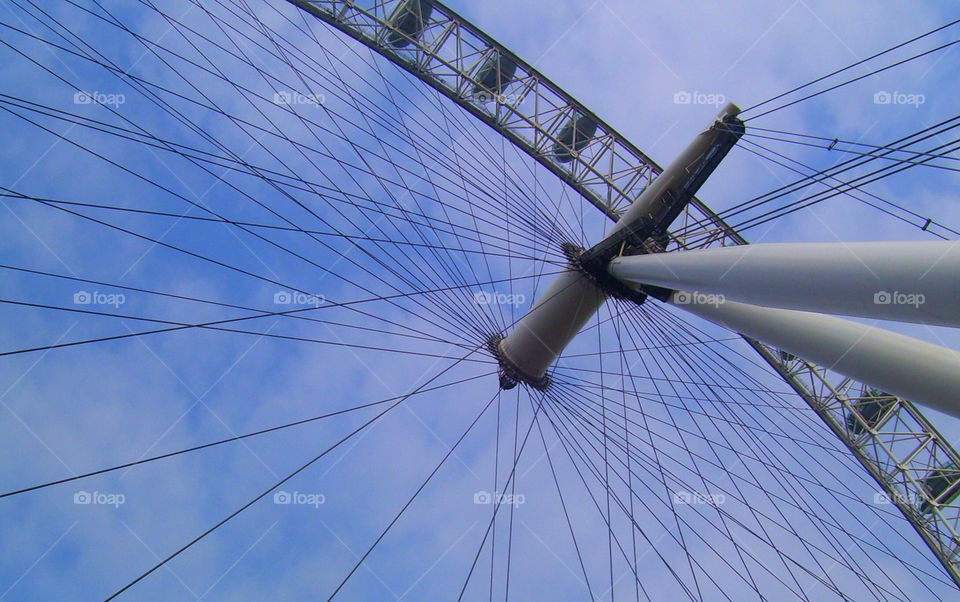 sky bicycle ferris wheel by kshapley