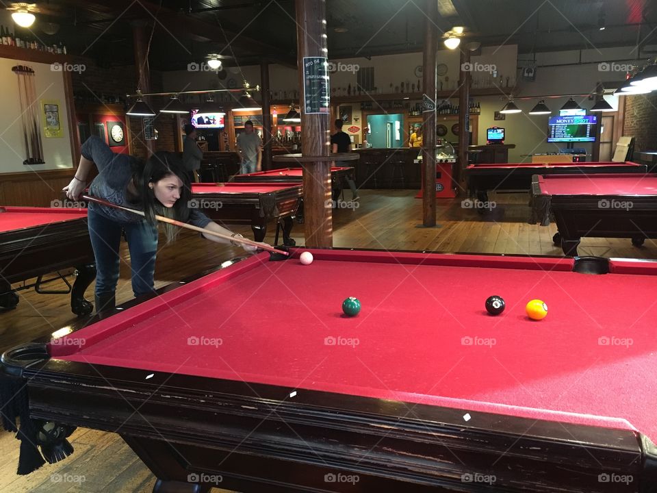 Snooker, Dug Out Pool, Cue, Competition, Recreation