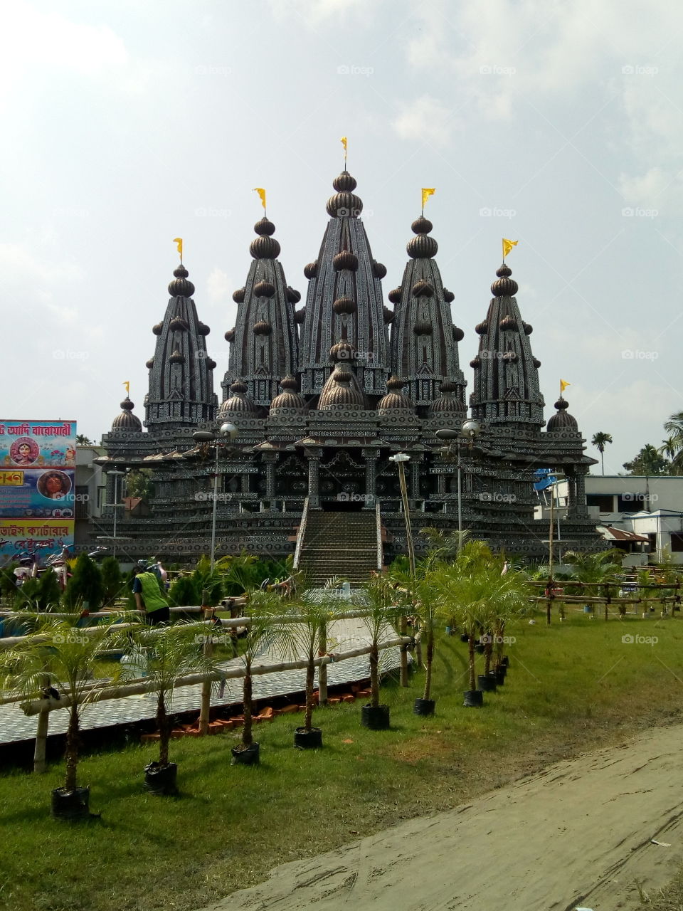 Shri Swaminarayan Temple Toronto Made Pandel.