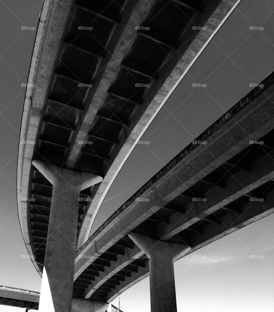 I 405. Under the highway in Portland