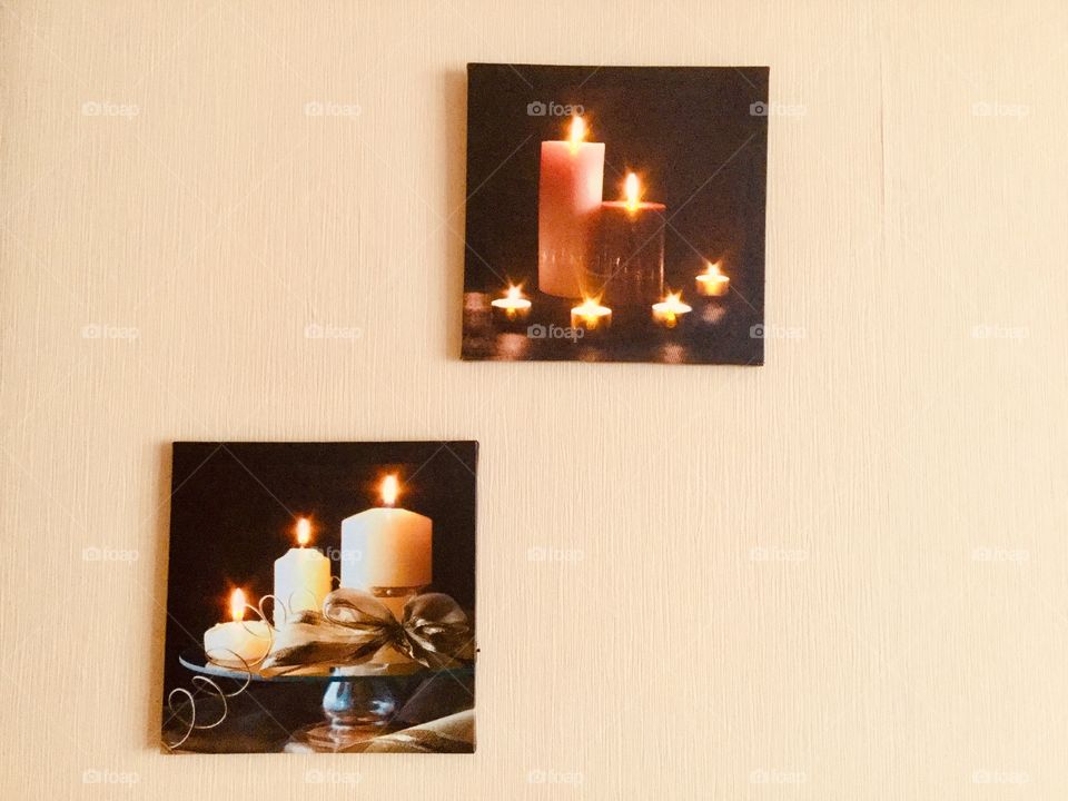 Candle frames, Christmas decorations 