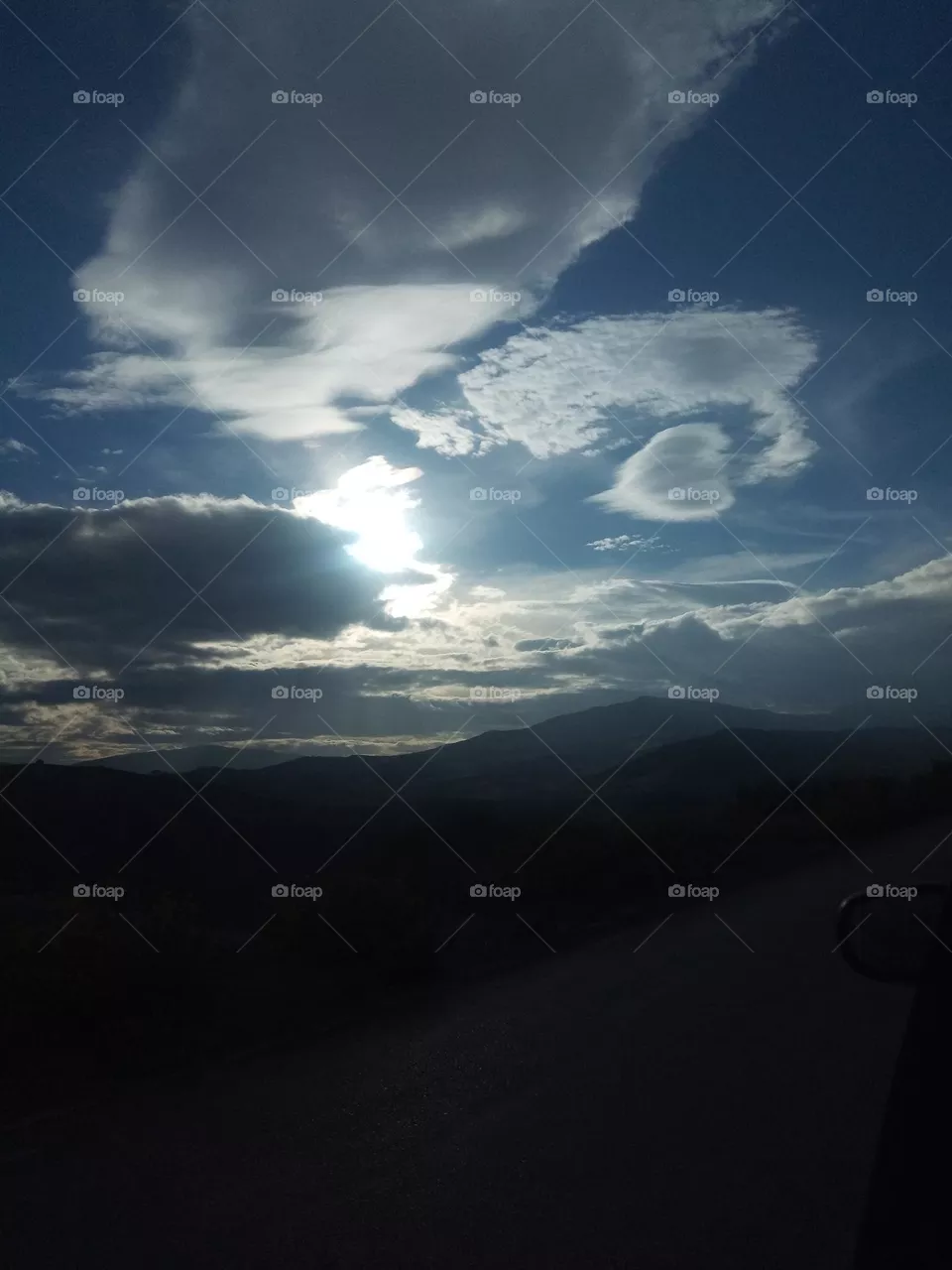 sky and heart