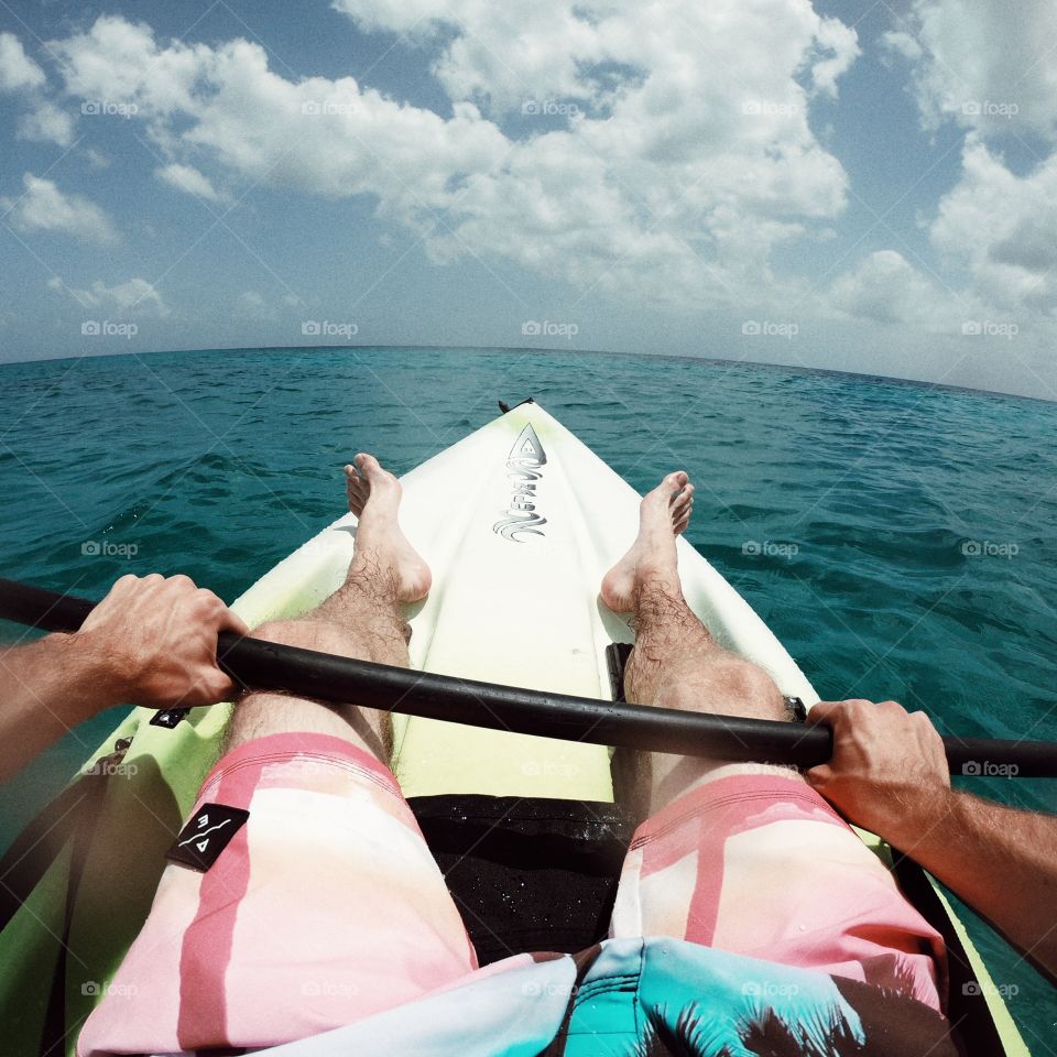 Kayaking in Barbados 