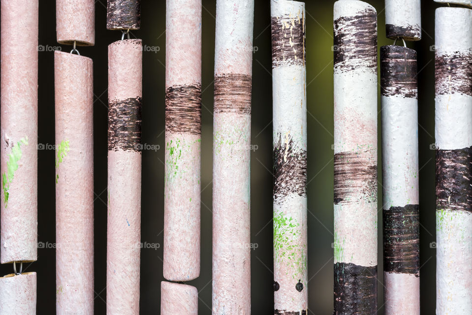 Bamboo curtain