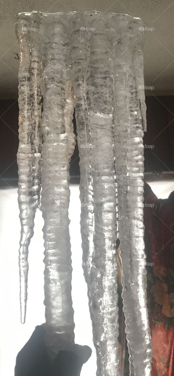 Icicles off my roof