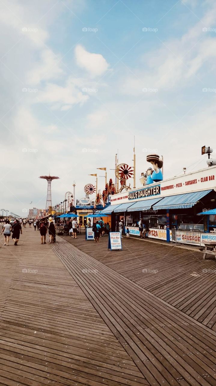 Coney Island Boardwalk 