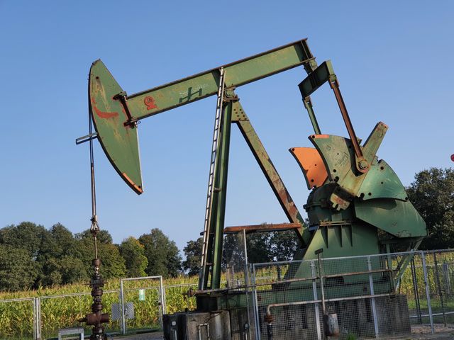 Erdölpumpstation