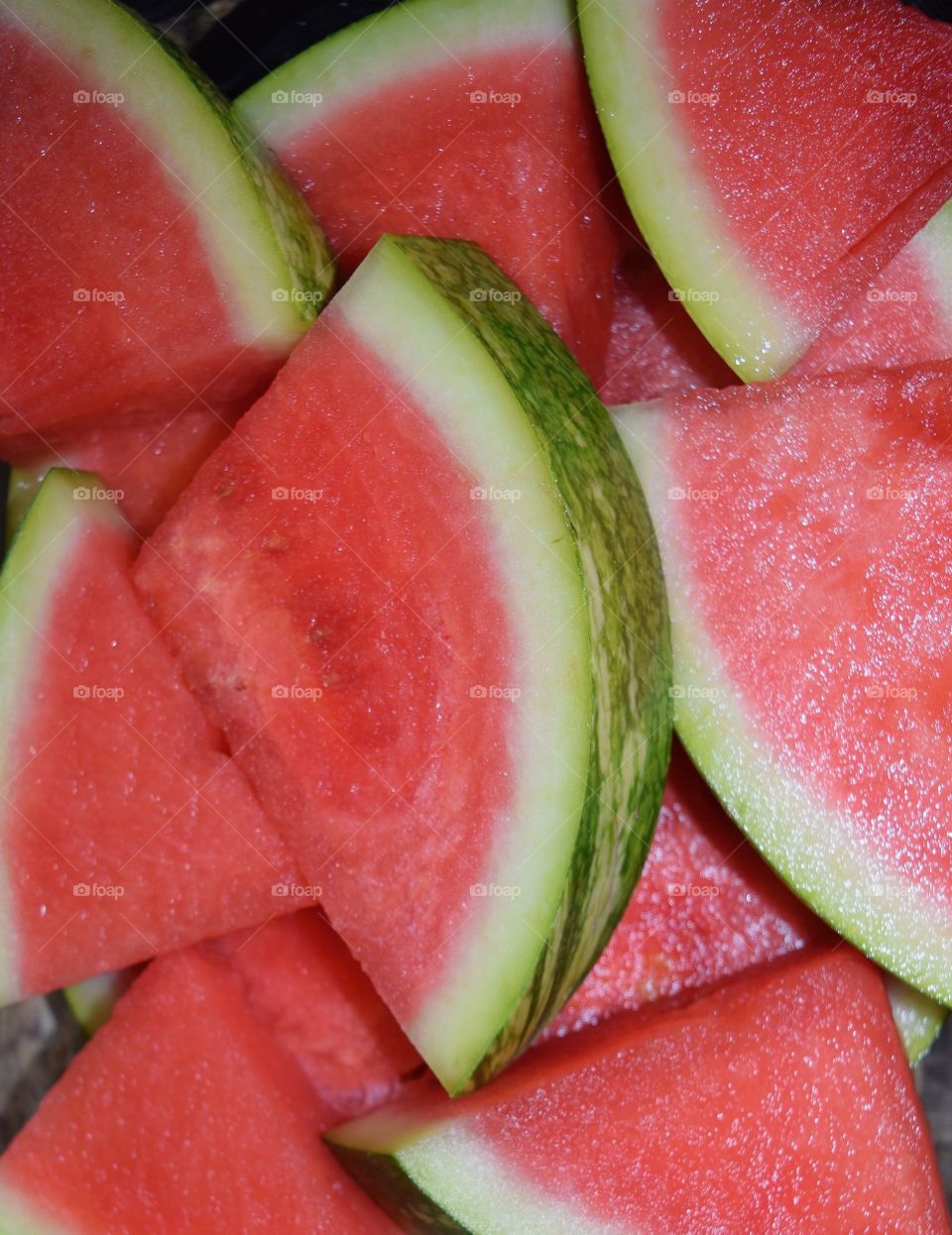 Watermelon slices 