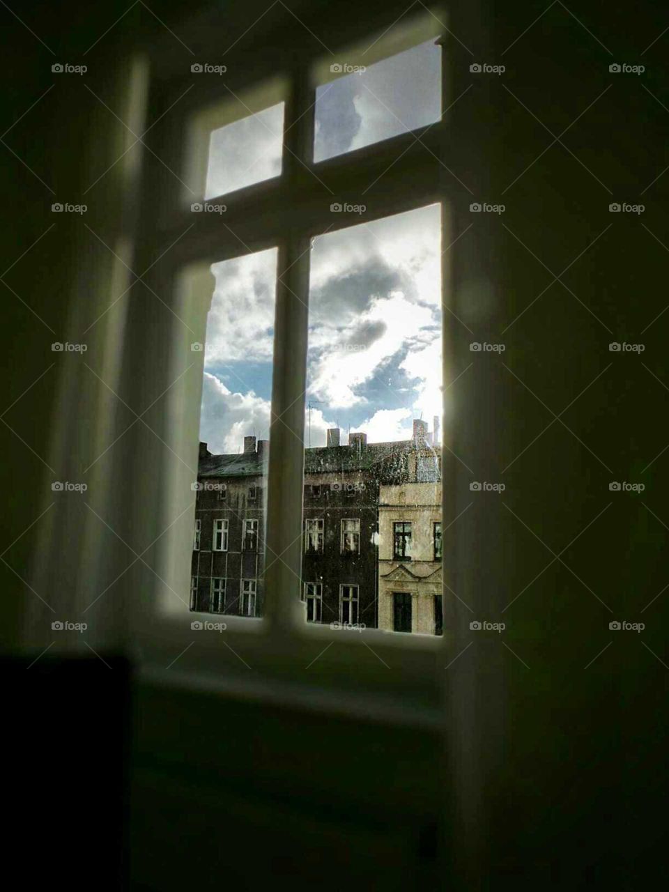 somewhere in berlin. looking over the roofs