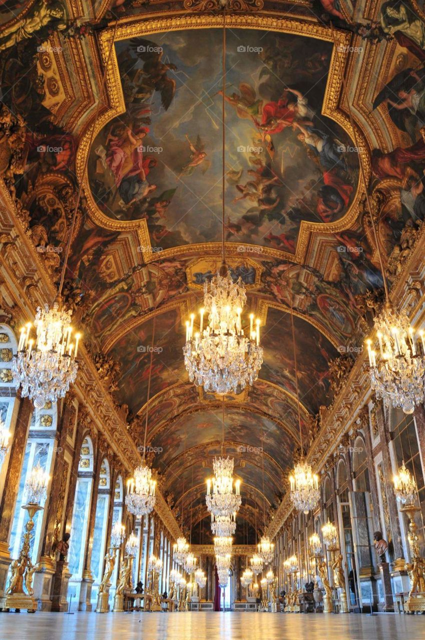 Hall of Mirrors. Versailles, France. SOOC