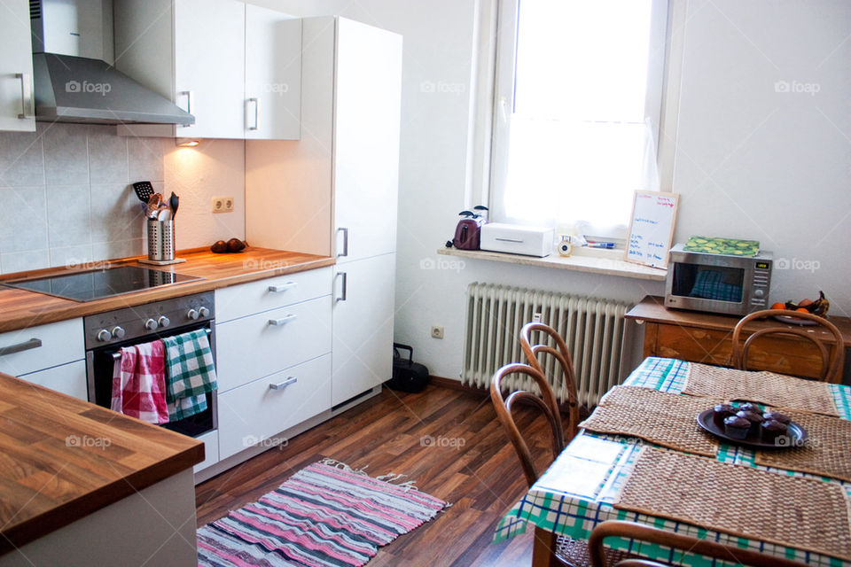 Traditional European kitchen