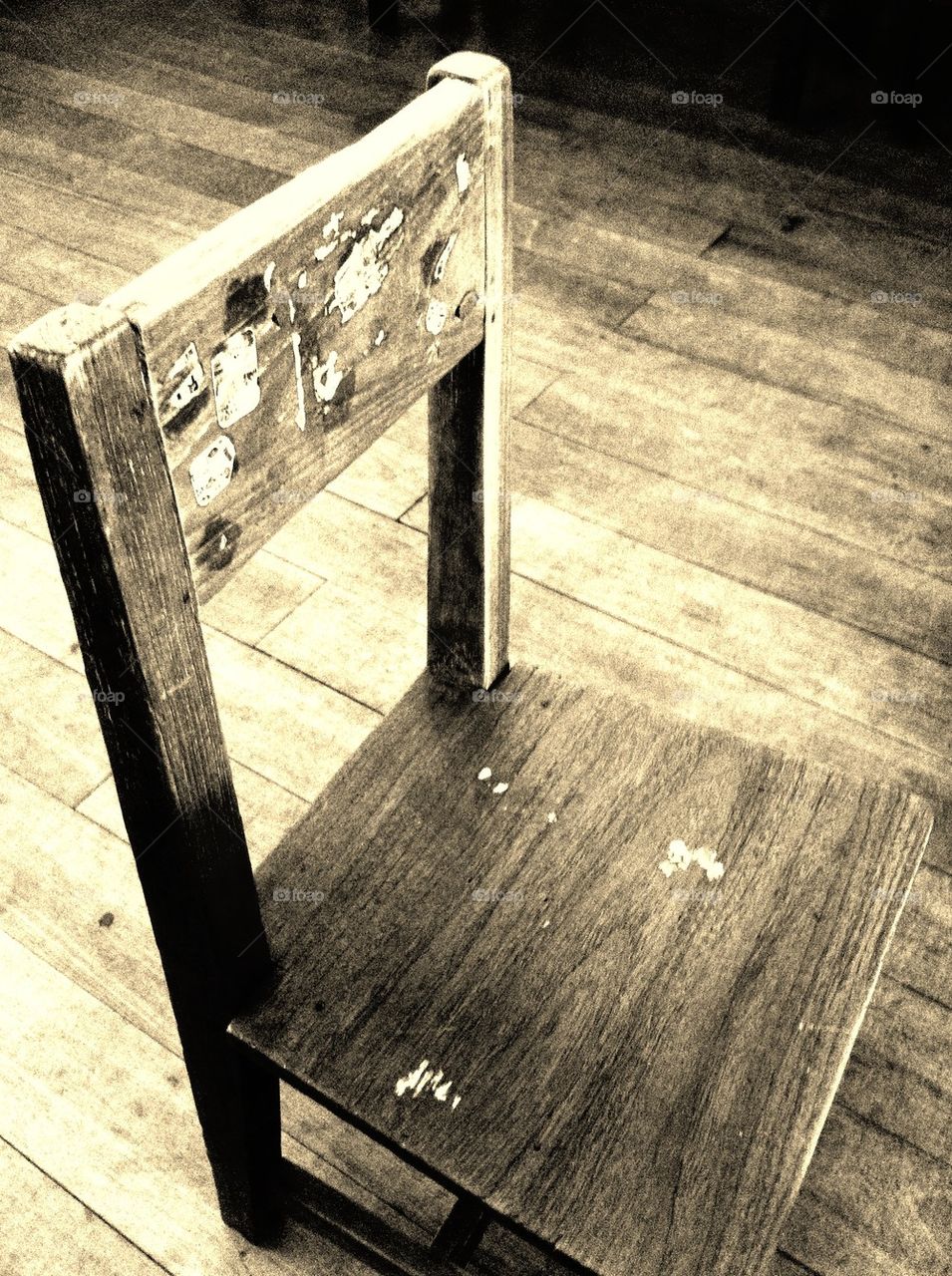 old chair.