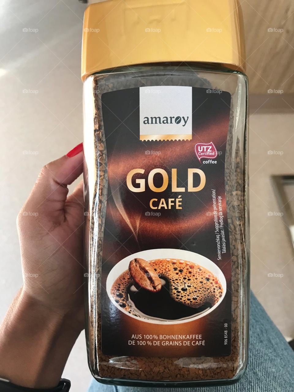 coffe food gold café amaroy