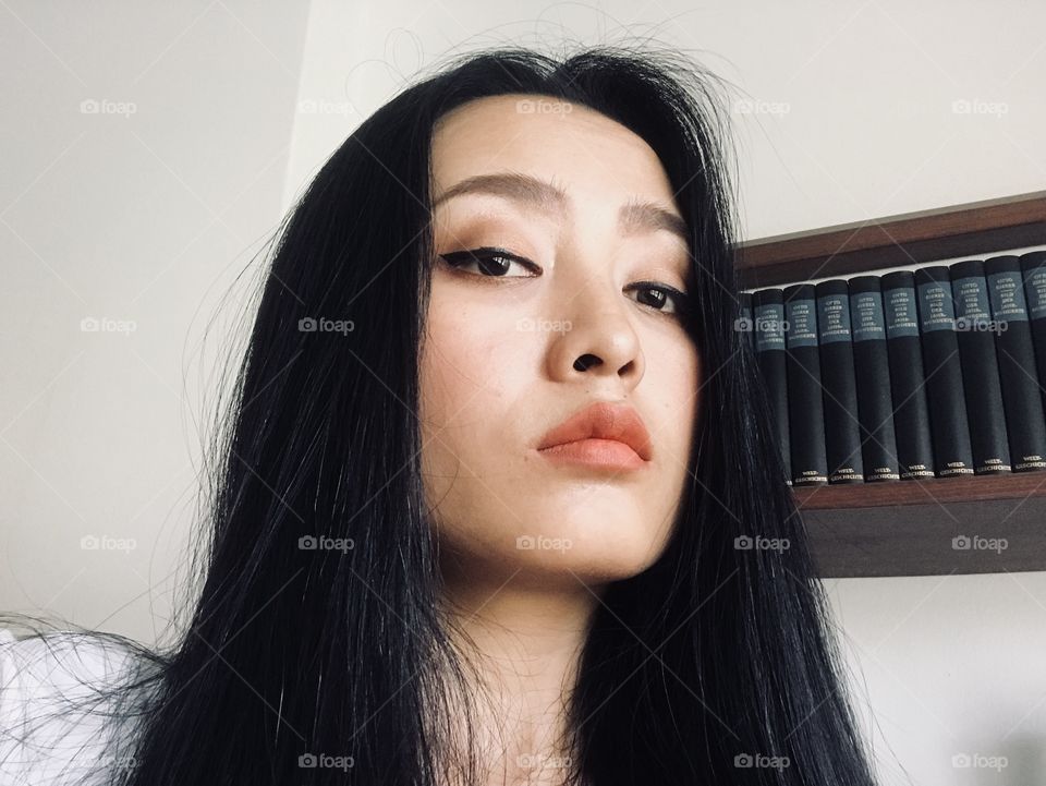 Put makeup on sometime 