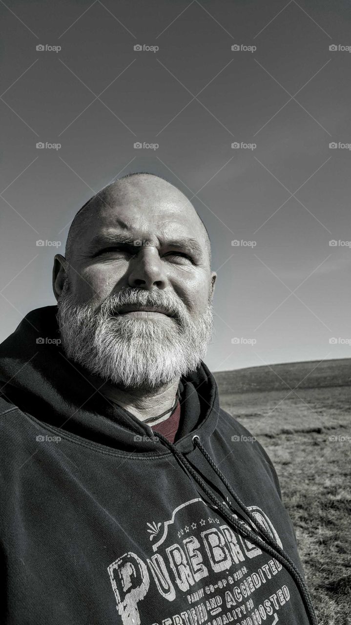 Portrait of a mature man