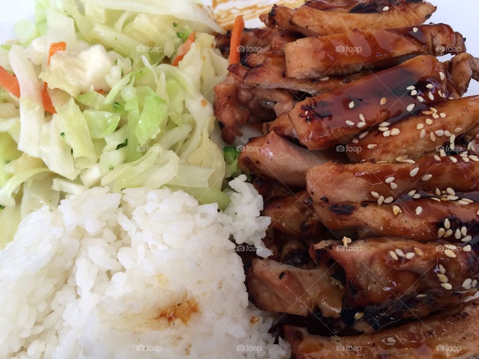 Teriyaki chicken 