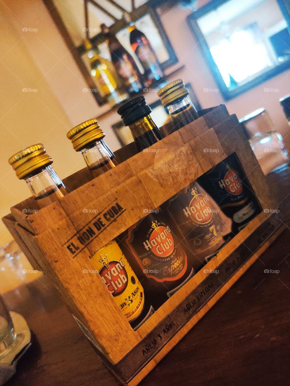 Cuban Ron. Havana Club.