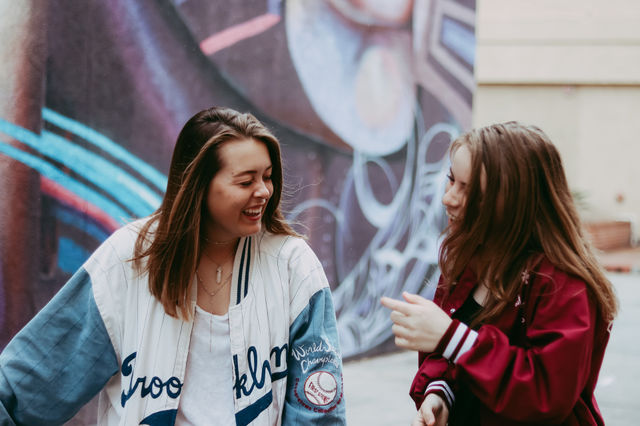 Laugh a lot 