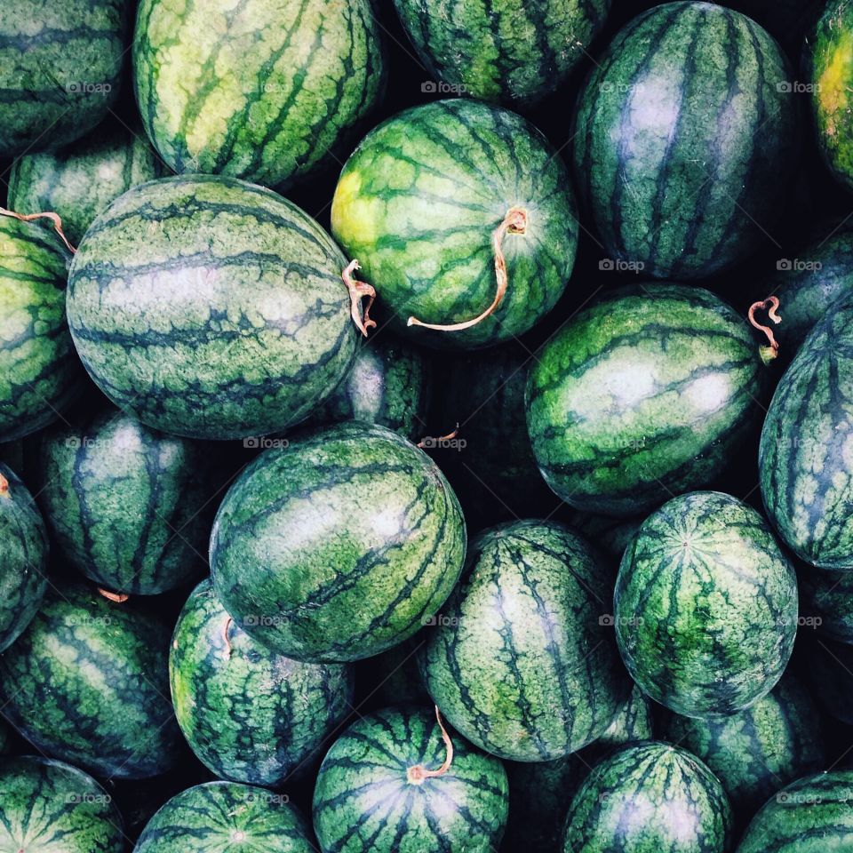 Fresh watermelon.