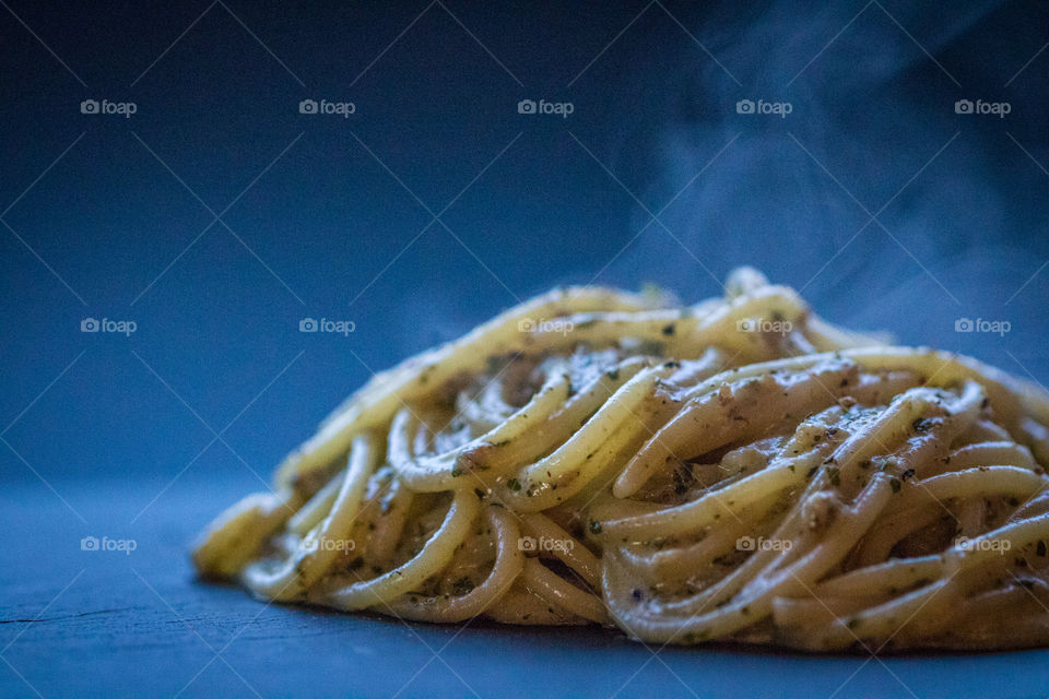 Warm pasta