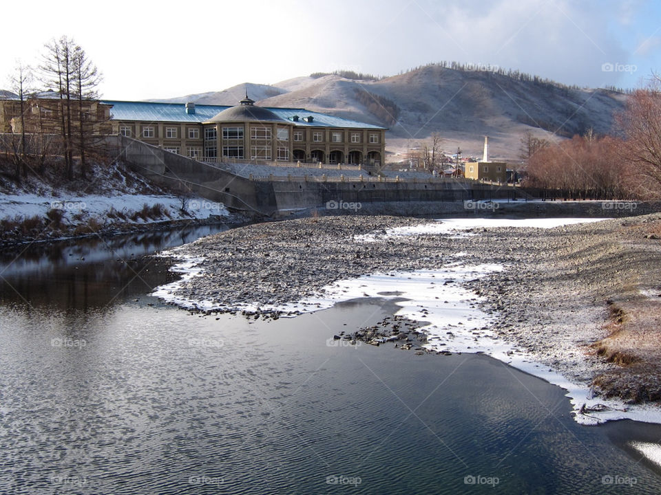 snow sky blue the by thepapierdollies