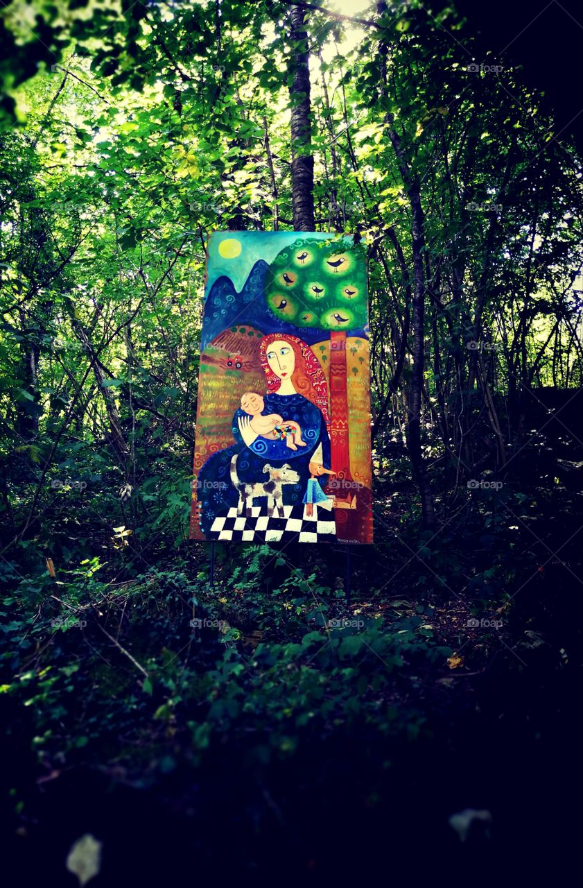 Art in the forest