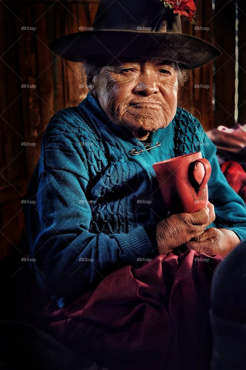 peruvian woman