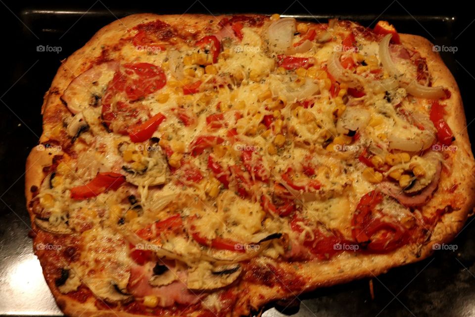 My home-made pizza