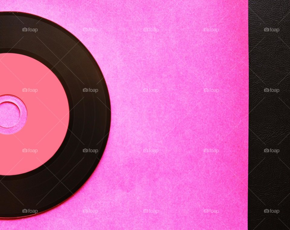 Pink vinyl background 