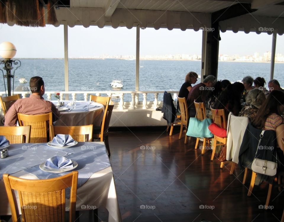 Alexandria Egypt. Overlooking the Mediterranean