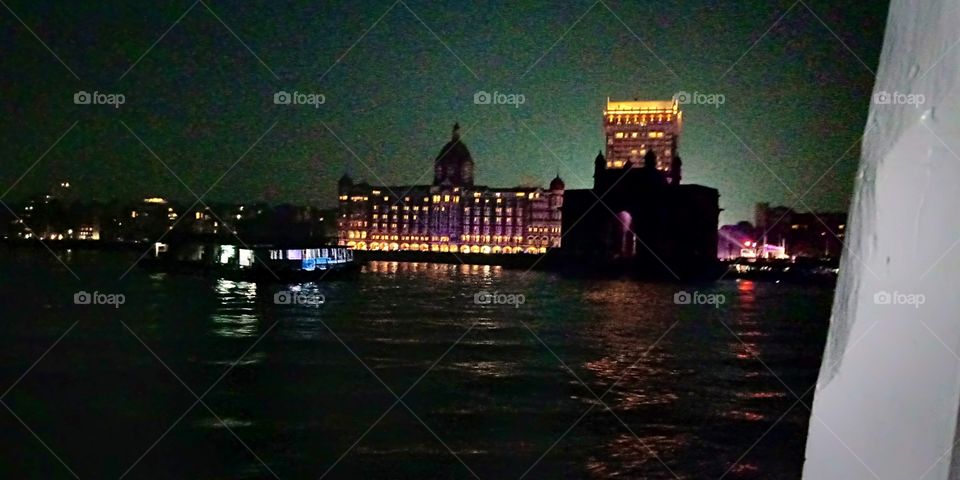 #tajhotel #nightlife #reflection #boating #seaview #cityview