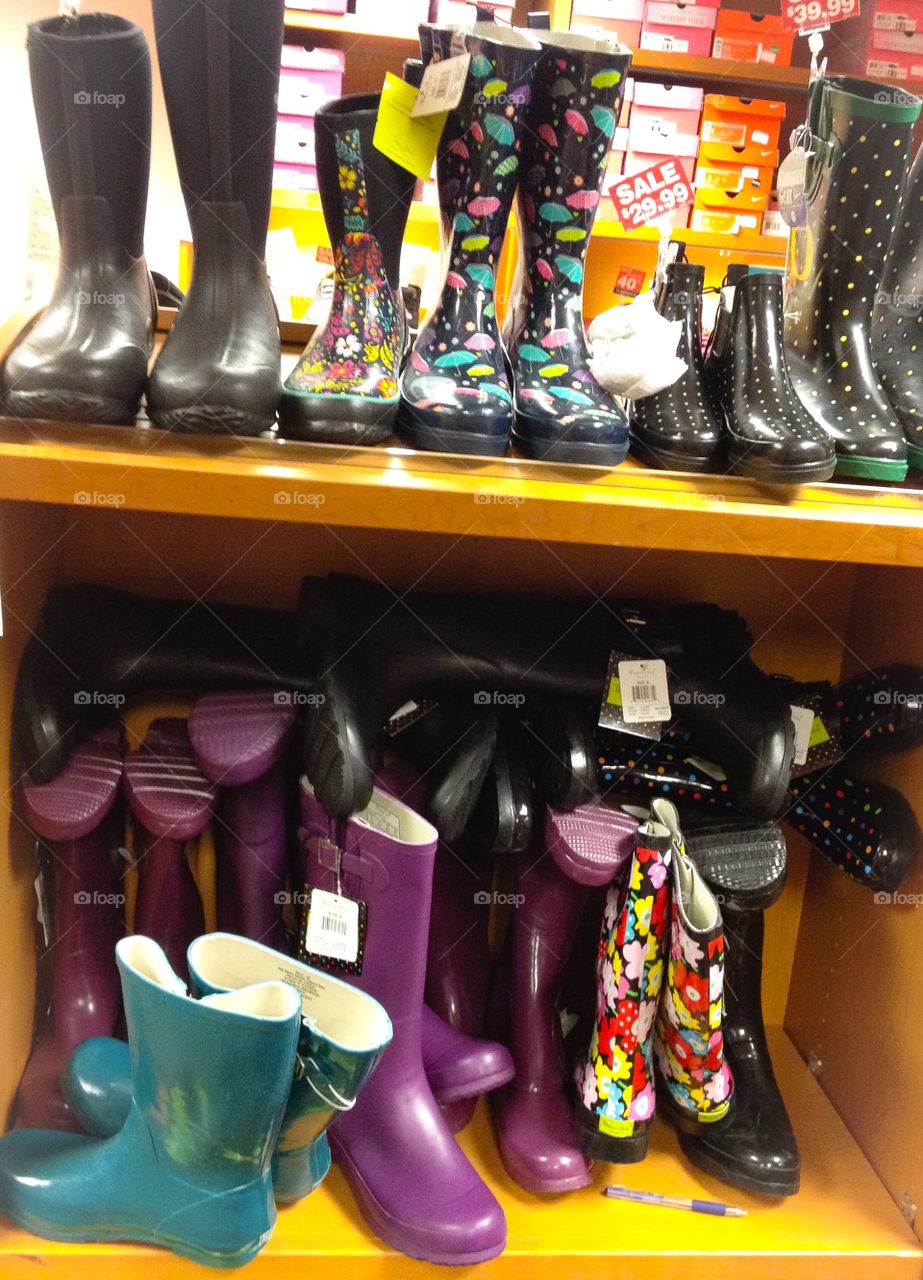 Rain boots 