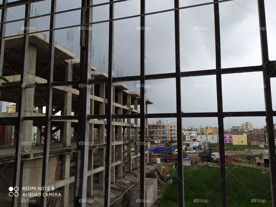 life through window view