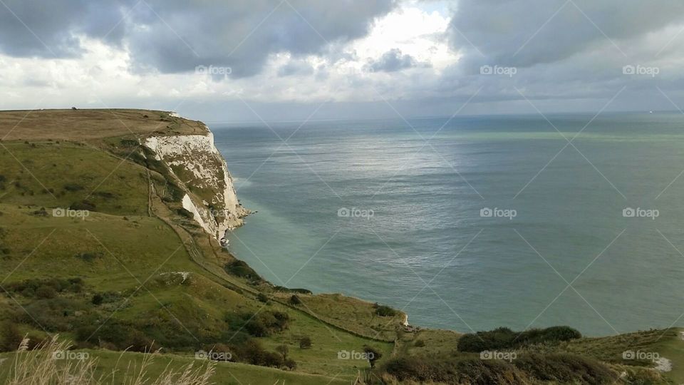 White cliffs of Dover