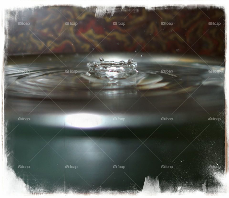Water drop image(crown)