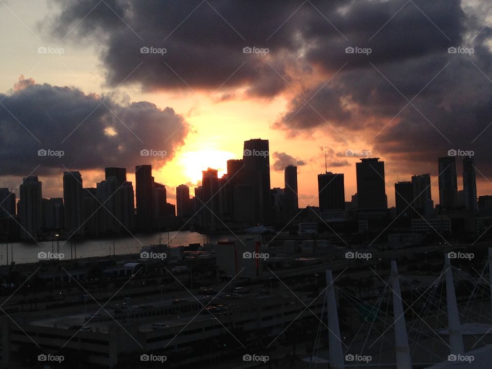 Miami sunset